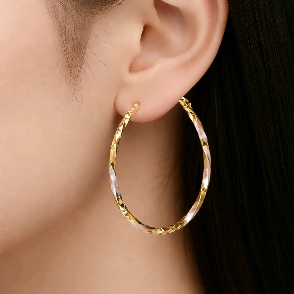 Aretes  en Diferentes  Diseños  en Oro  Laminado  14K,Alta Calidad