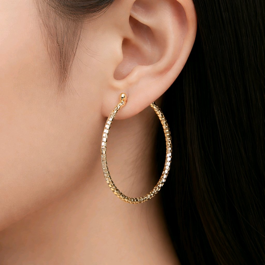 Aretes  en Diferentes  Diseños  en Oro  Laminado  14K,Alta Calidad