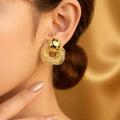 Aretes  en Diferentes  Diseños  en Oro  Laminado  14K,Alta Calidad