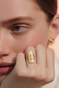 Anillo Virgencita Oro 14K