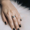 Anillo  Carty en silver, Oro  Laminado  14K,Alta  Calidad  Size # 7y9